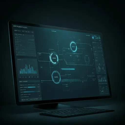 Business process automation dashboard